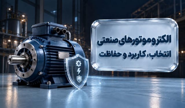 الکتروموتورهای صنعتی: انتخاب، کاربرد و حفاظت